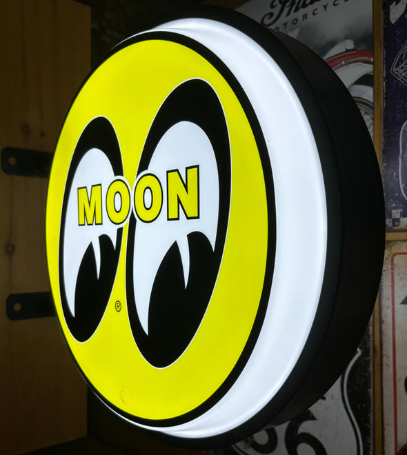 Mooneyes 20" Two Sided LED Fixed Flange Sign Design #F7200