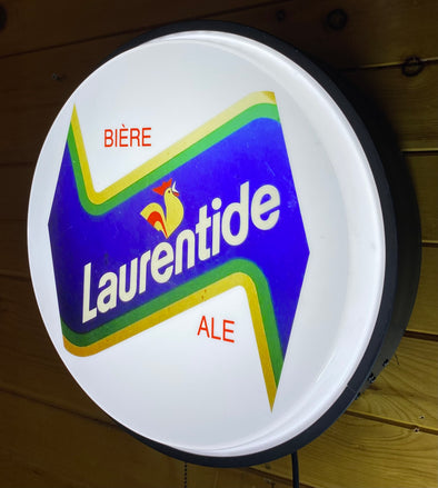 Laurentide 18" Backlit LED Button Sign Design #W6022