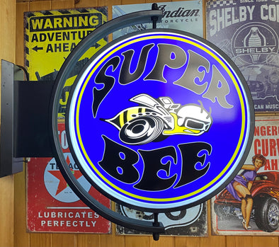 Super Bee 24” Rotating LED Lighted Sign Design #S7182
