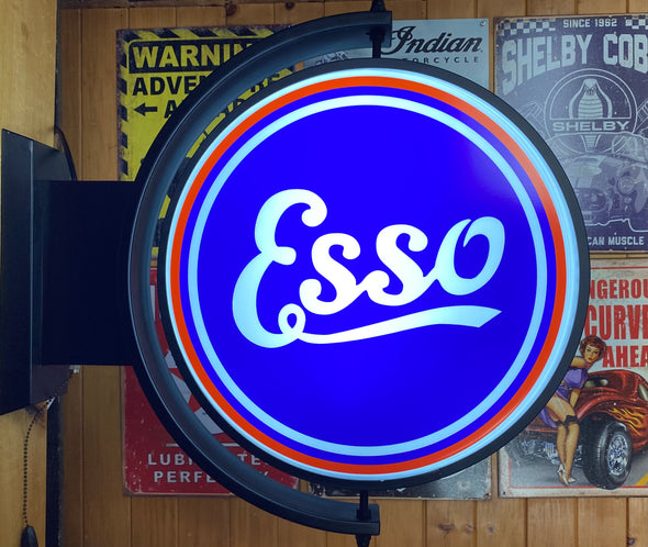 Esso 24" Rotating LED Lighted Sign Design #S5054