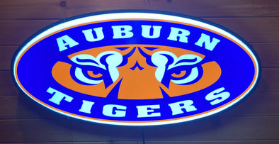 Auburn Tigers 32" Backlit LED Oval Sign