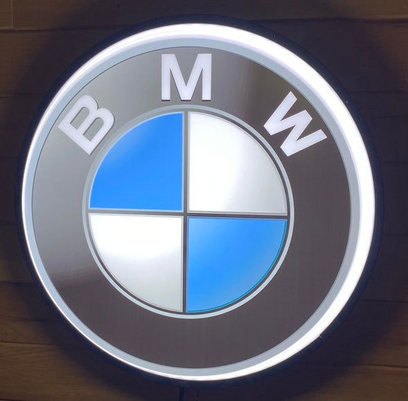BMW 30" Backlit LED Button Sign Design #BB5017