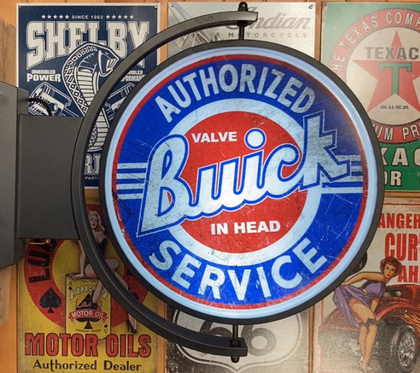 Buick 24" Rotating LED Lighted Sign Design #S5037