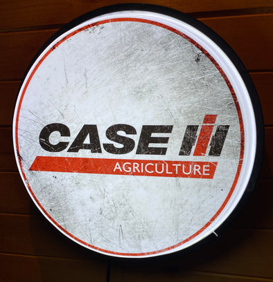 Case Agriculture 18" Backlit LED Button Sign Design #W5134