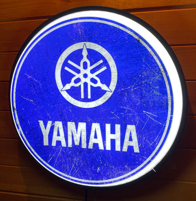 Yamaha 18" Backlit LED Button Sign Design #W5078