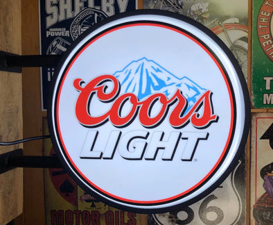 Coors Light 20" LED Fixed Flange Sign Design #F5155