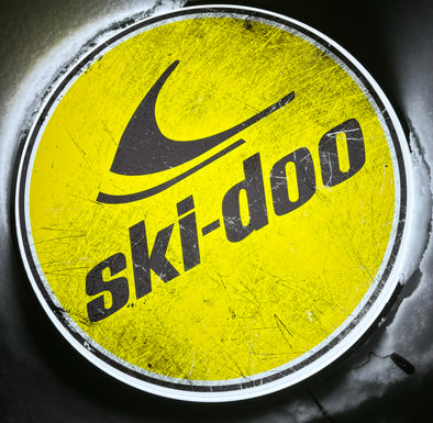 Ski-doo 30" Backlit LED Button Sign Design #BB5005