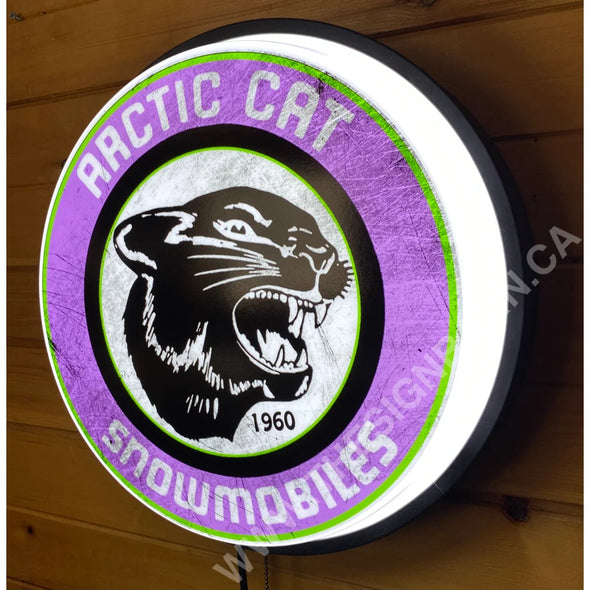 Arctic Cat 18’’ Backlit Led Button Sign Design #W5066 18” Led Buttons