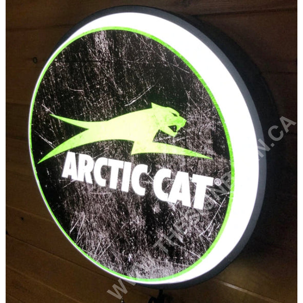 Arctic Cat 18’’ Backlit Led Button Sign Design #W6024 18” Led Buttons