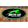 Arctic Cat 32’’ Backlit Led Oval Sign Design #V7159 Backlit Ovals