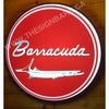 Barracuda 30’’ Backlit Led Button Sign Design #Bb7004 Led