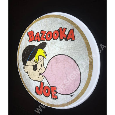 Bazooka Joe Design #W 18” Backlit Led Buttons