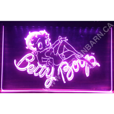 Betty Boop Design #L216 Lighted Sign