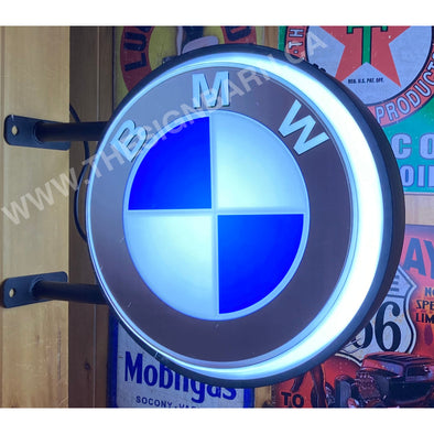 Bmw 20’’ Fixed Flange Sign Design #F5017 Led Sign