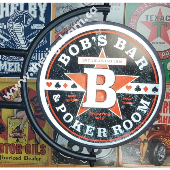 Bob’s Bar & Poker Room Custom Design