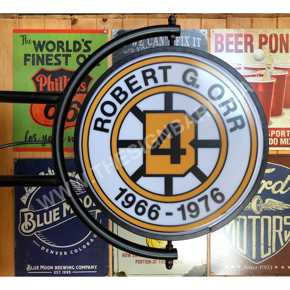 Boston Bruins/Bobby Orr 24’’ Pivoting Light Design #P5101