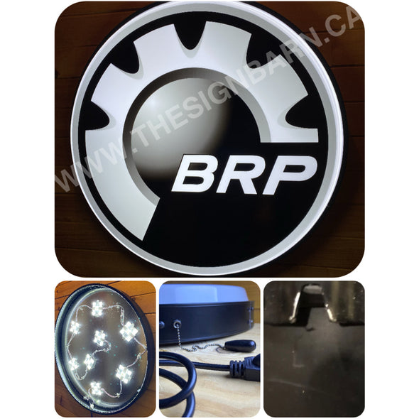 Brp 30” Backlit Led Button Sign Design #Bb7161 30’’ Led