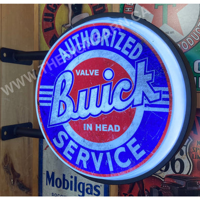 Buick 20’’ Two Sided Led Fixed Flange Sign Design #F5037 Led Sign