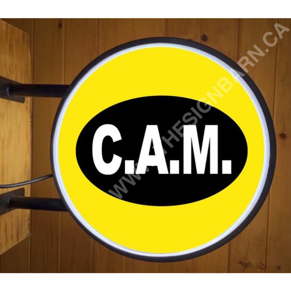 C.a.m. Custom Designed 20’’ Fixed Flange Sign Led Sign