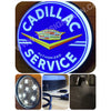 Cadillac Service 30’’ Backlit Led Button Sign Design #7144 Led