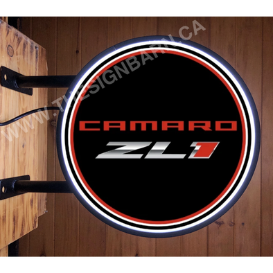 Camaro Zl1 20’’ Led Fixed Flange Sign Design #F5067 Led Sign