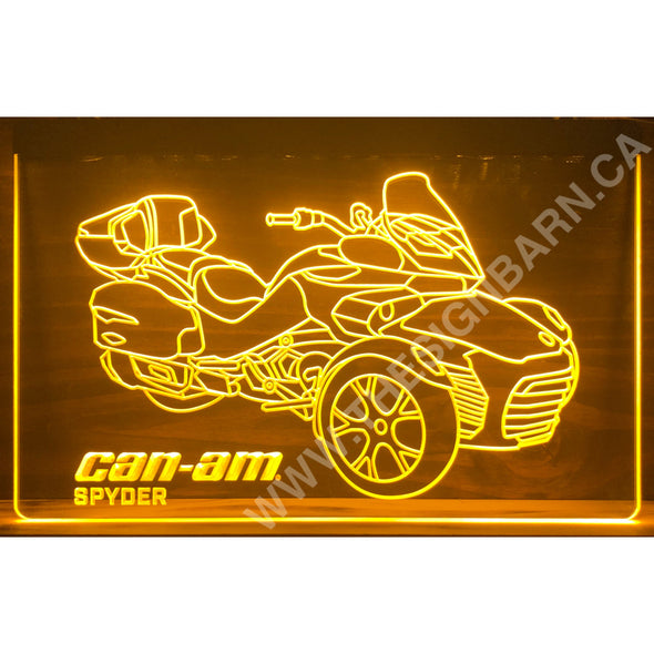 Can-Am Spyder Design #L208 Lighted Signs