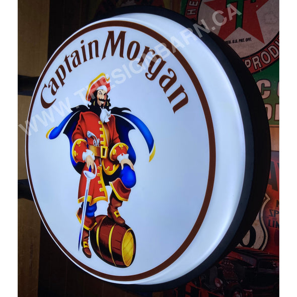 Captain Morgan 20’’ Led Fixed Flange Design #F5062 Led Sign