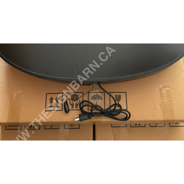 Caterpillar 32’’ Backlit Led Oval Design #V7156 Backlit Ovals