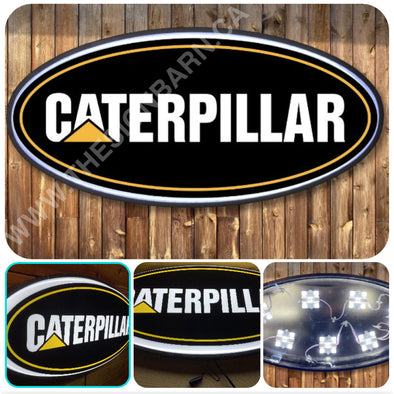 Caterpillar 32’’ Backlit Led Oval Design #V7156 Backlit Ovals