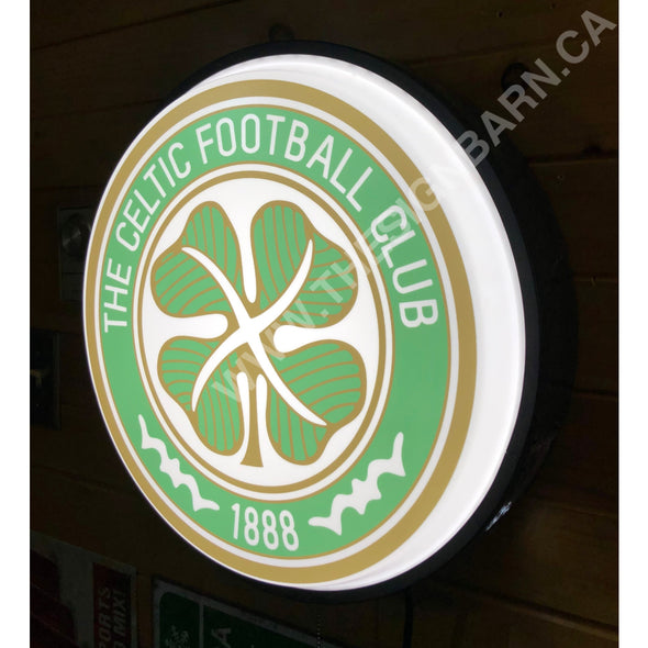 Celtics 18’’ Backlit Button Sign