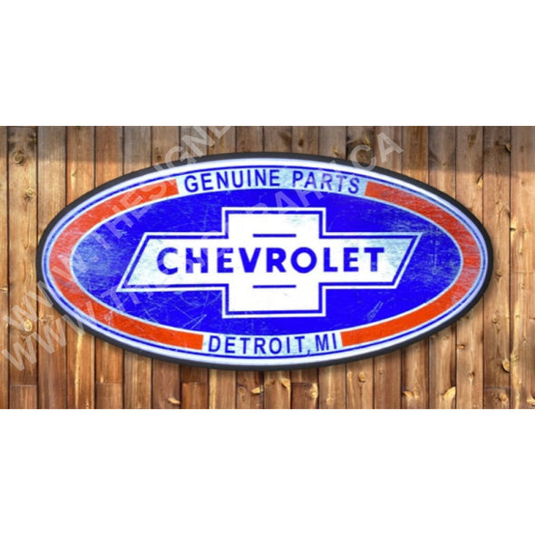 Chevrolet 32’’ Backlit Led Oval Sign Design #V7117 Backlit Ovals