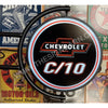 Chevy C/10 24’’ Pivoting Sign Design