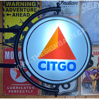 Citgo 24” Pivoting Led Lighted Sign 24’’