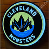 Cleveland Monsters Custom Designed 18” Backlit Led Sign Led Buttons