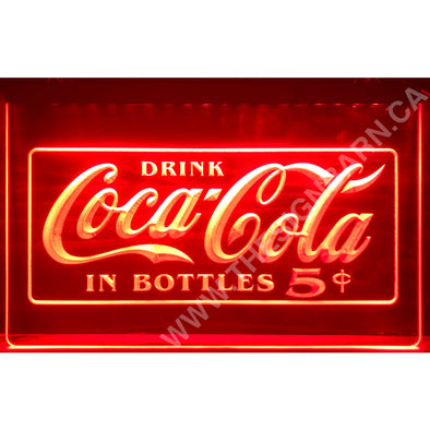 Coca-Cola Design #L206 Lighted Sign