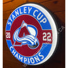 Colorado Avalanche 18’’ Backlit Led Button Sign Design #W7090 18” Led Buttons