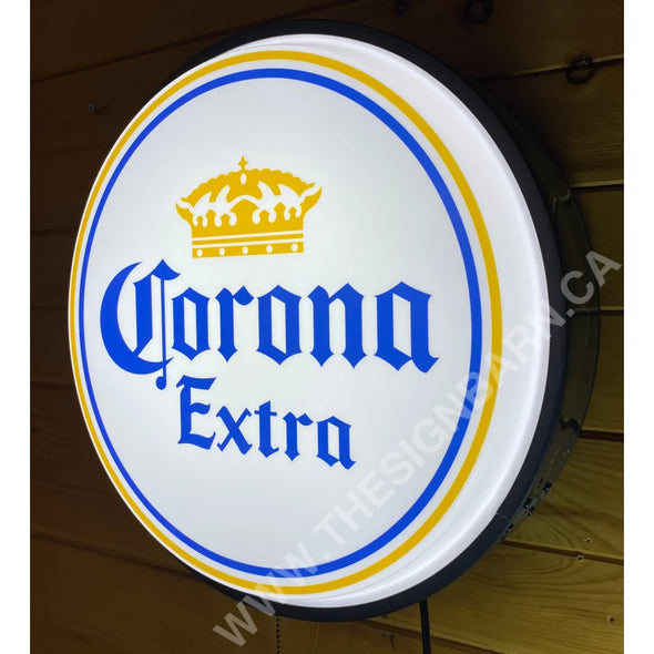 Corona 18’’ Backlit Led Button Sign Design #W5077 18” Led Buttons