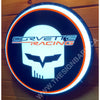 Corvette Racing 18’’ Backlit Led Button Sign Design #W7128 18” Led Buttons