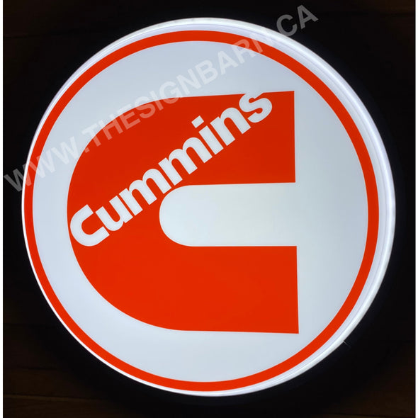 Cummins Diesel 30’’ Backlit Led Button Sign Design #Bb7036 Led