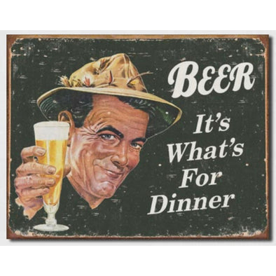 Design #1424 Vintage Tin Sign