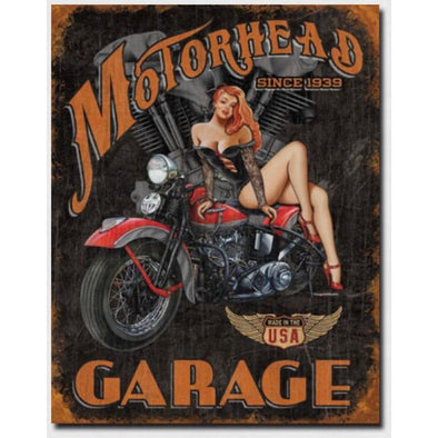 Design #1628 Vintage Tin Sign