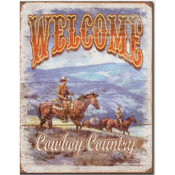 Design #1672 Vintage Tin Sign