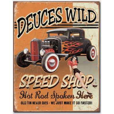 Design #1688 Vintage Tin Sign