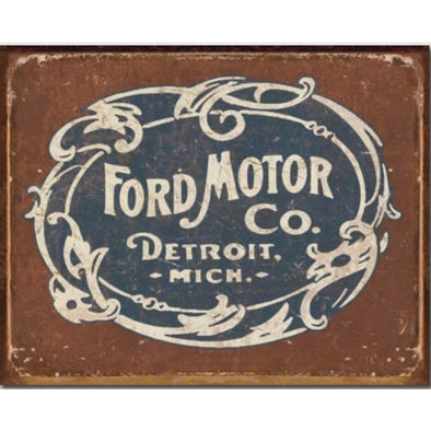 Design #1707 Vintage Tin Sign