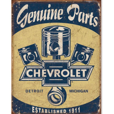 Design #1722 Vintage Tin Sign