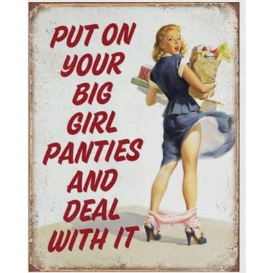 Design #2142 Vintage Tin Sign