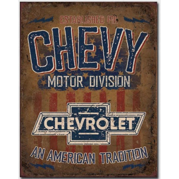 Design #2204 Vintage Tin Sign