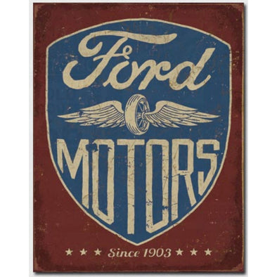 Design #2205 Vintage Tin Sign