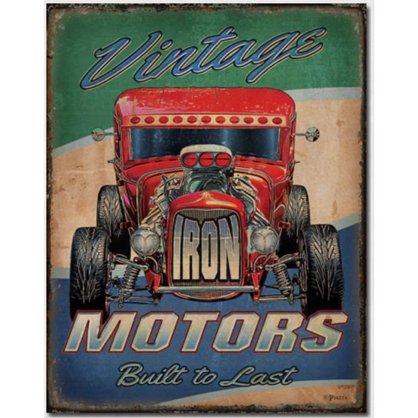 Design #2382 Vintage Tin Sign