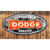 Dodge 32’’ Backlit Led Oval Sign Design #V7113 Backlit Ovals